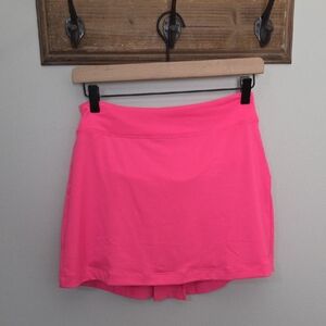 Nike Dri-FIT Golf Skort- Skirt With Removeable Shorts Bright Pink XS EUC